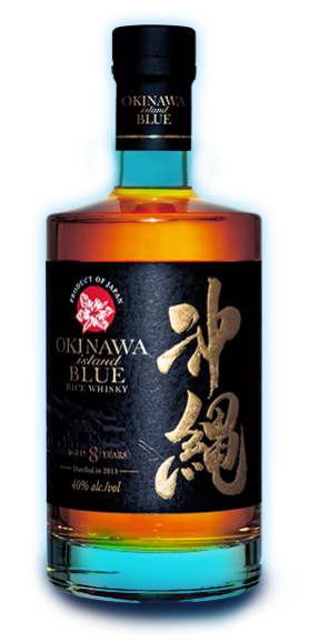 沖縄 PRODUCT OF JAPAN OKINAWA island BLUE RICE WHISKY